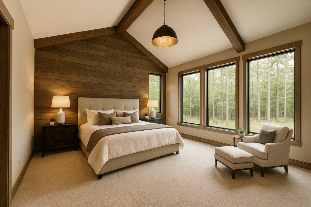 High Performance Home Master Bedroom