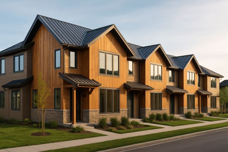 Modern Rustic Multi-Family Townhome