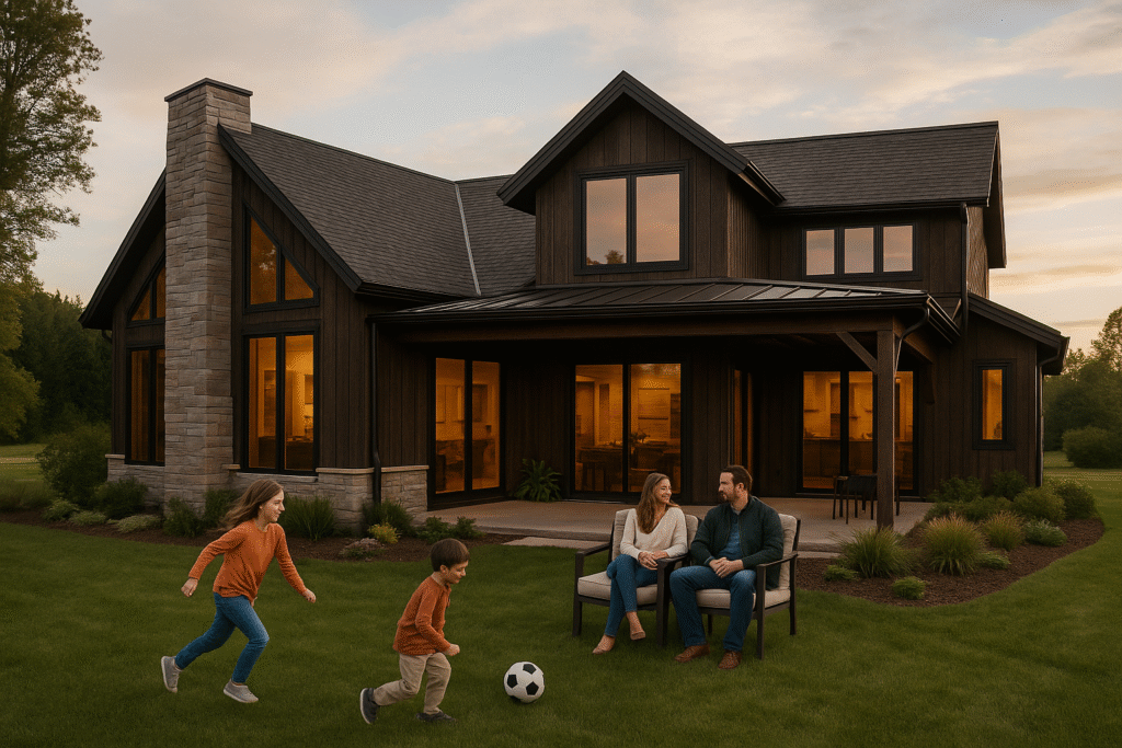 High Performance Home Backyard